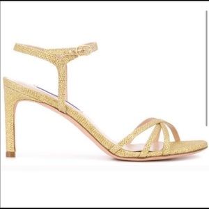 Stuart Weizmann gold sandals